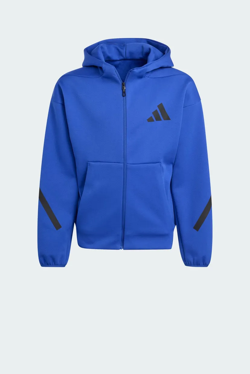 Дитяче синє худі adidas Z.N.E. Full-Zip Kids 8