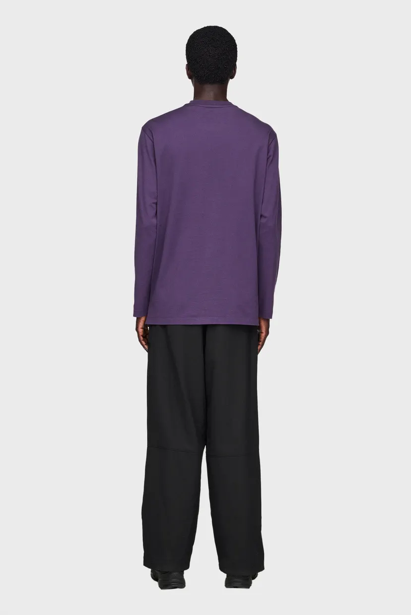 Фиолетовый лонгслив Y-3 (унисекс) 6