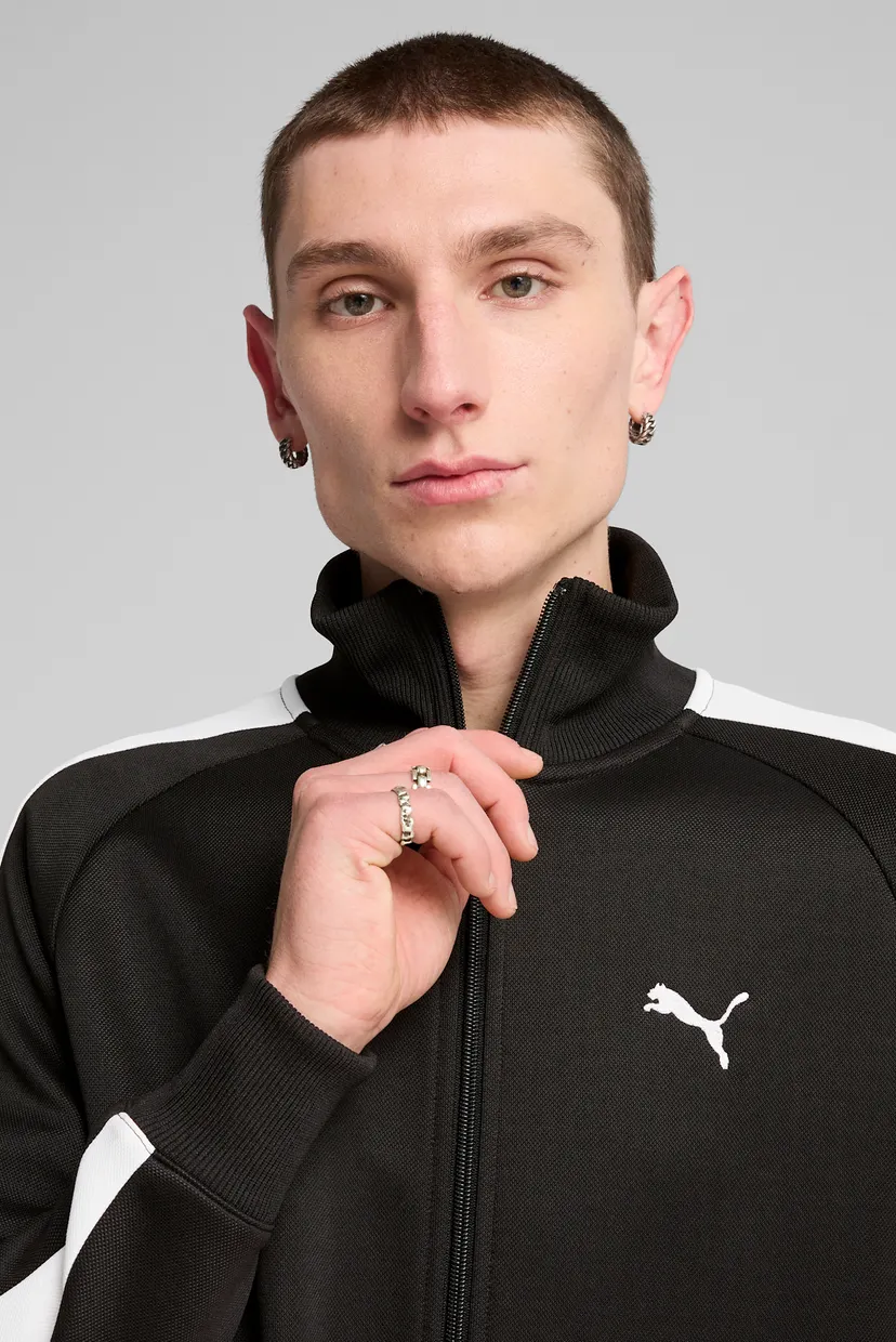 Чоловіча чорна спортивна кофта T7 ALWAYS ON Track Jacket Men 4