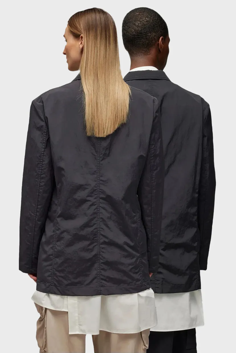 Чорний блейзер Y-3 Crinkle Nylon (унісекс) 4