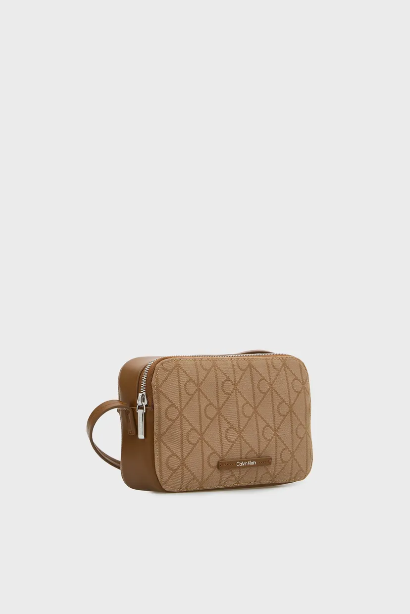 Жіноча бежева сумка JACQUARD CAMERA 3