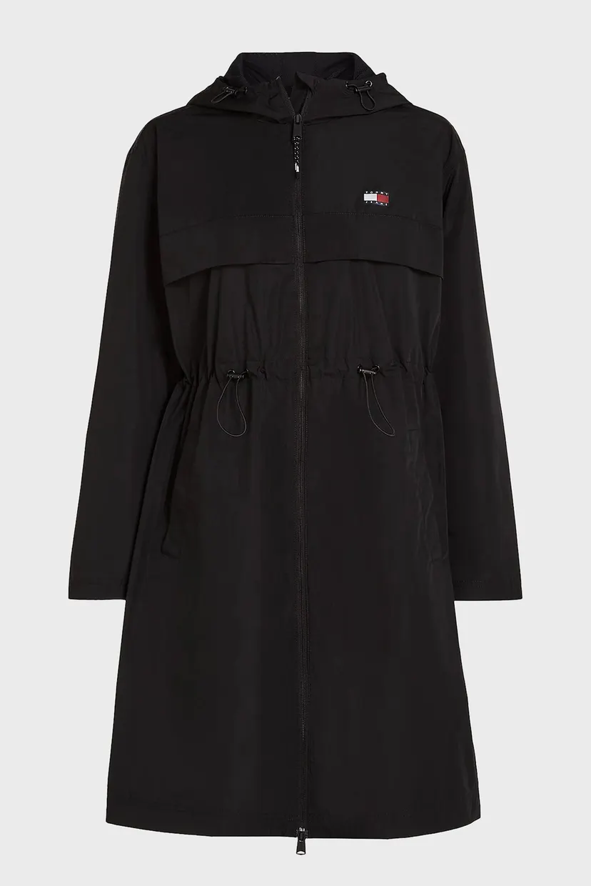 Женский черный плащ TJW CHICAGO WAISTED COAT EXT 6