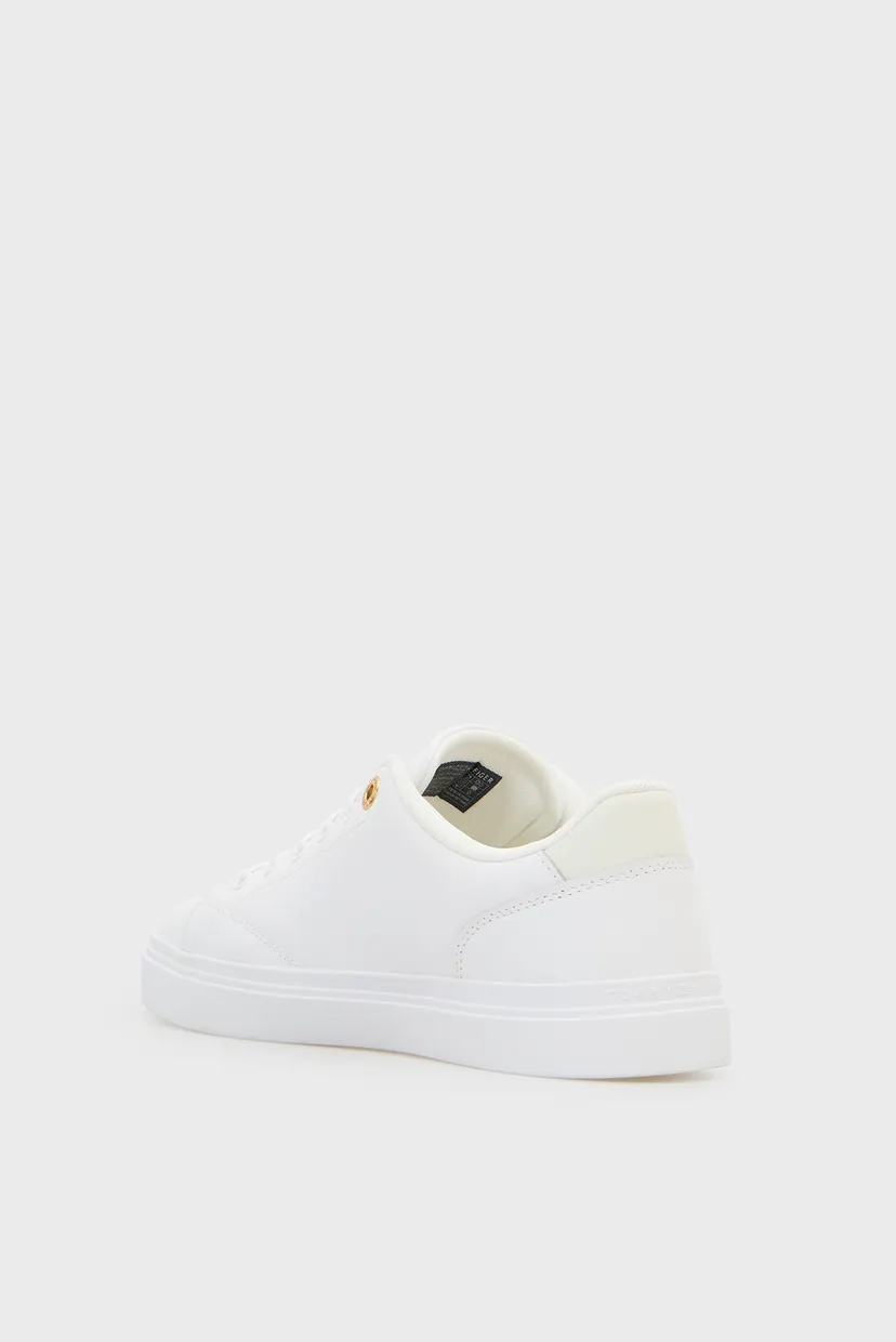 Женские белые кожаные сникерсы FEMININE CUPSOLE 5