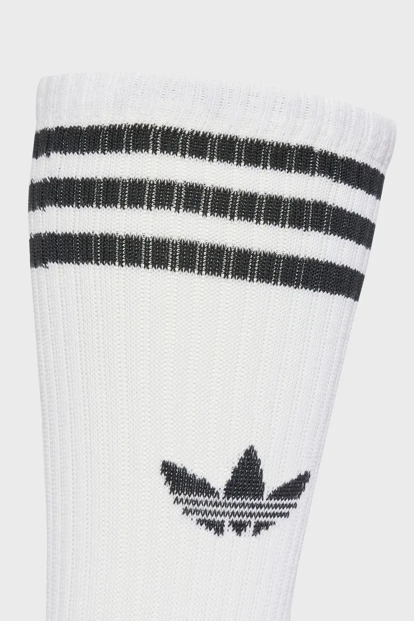 Белые носки (3 пары) 3-Stripes High Crew 3