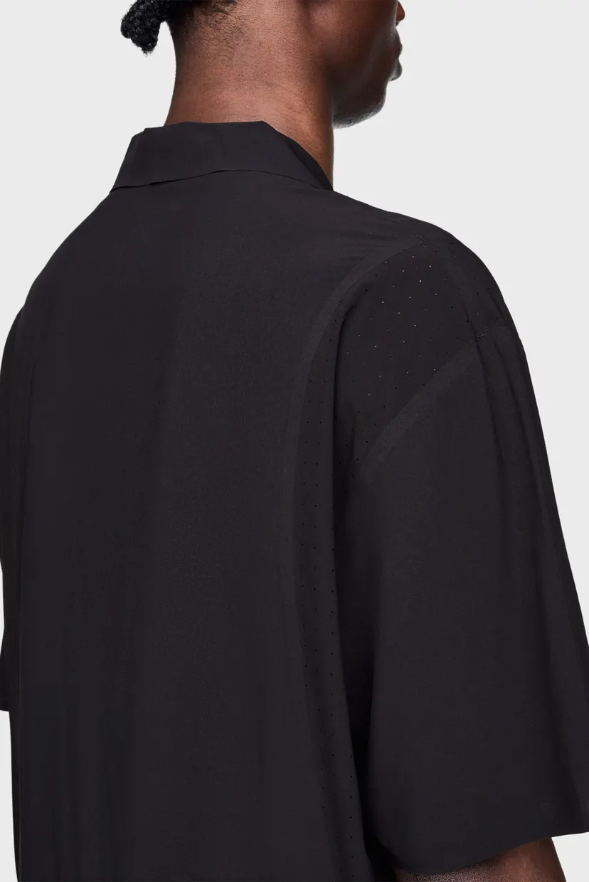 Мужская черная рубашка Y-3 ULTRALIGHT WOVEN 5