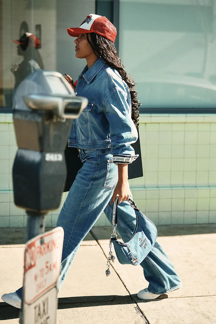 Жіночі сині джинси TOMMY GIRL 6