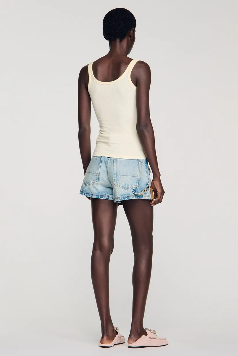 Жіноча жовта майка 3
