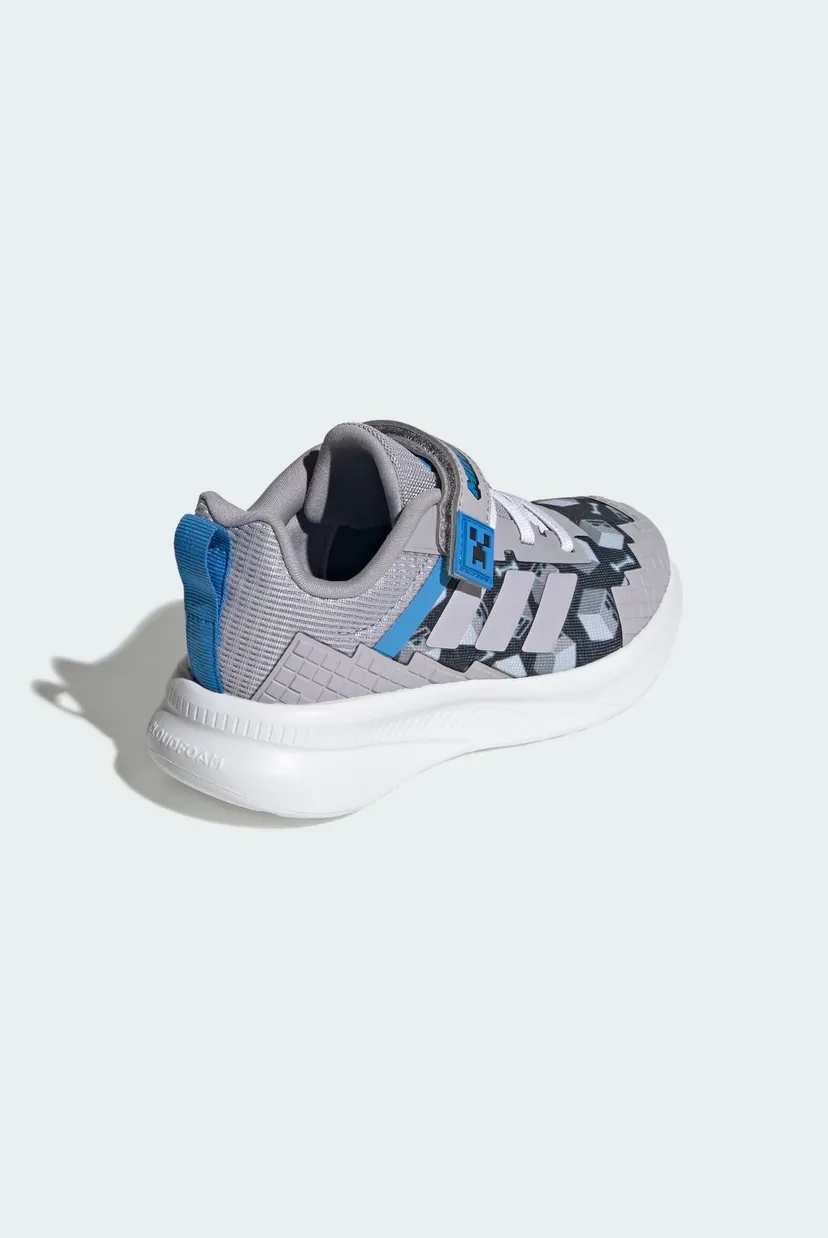 Детские серые кроссовки ADIDAS MINECRAFT FORTARUN 4.0 CHILDREN 5
