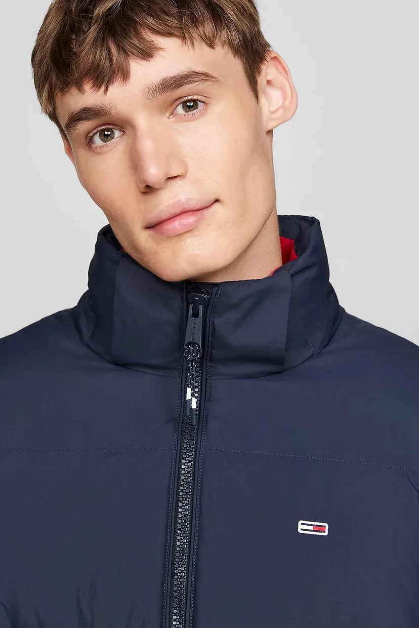 Мужской темно-синий пуховик TJM ESSENTIAL DOWN PARKA 4