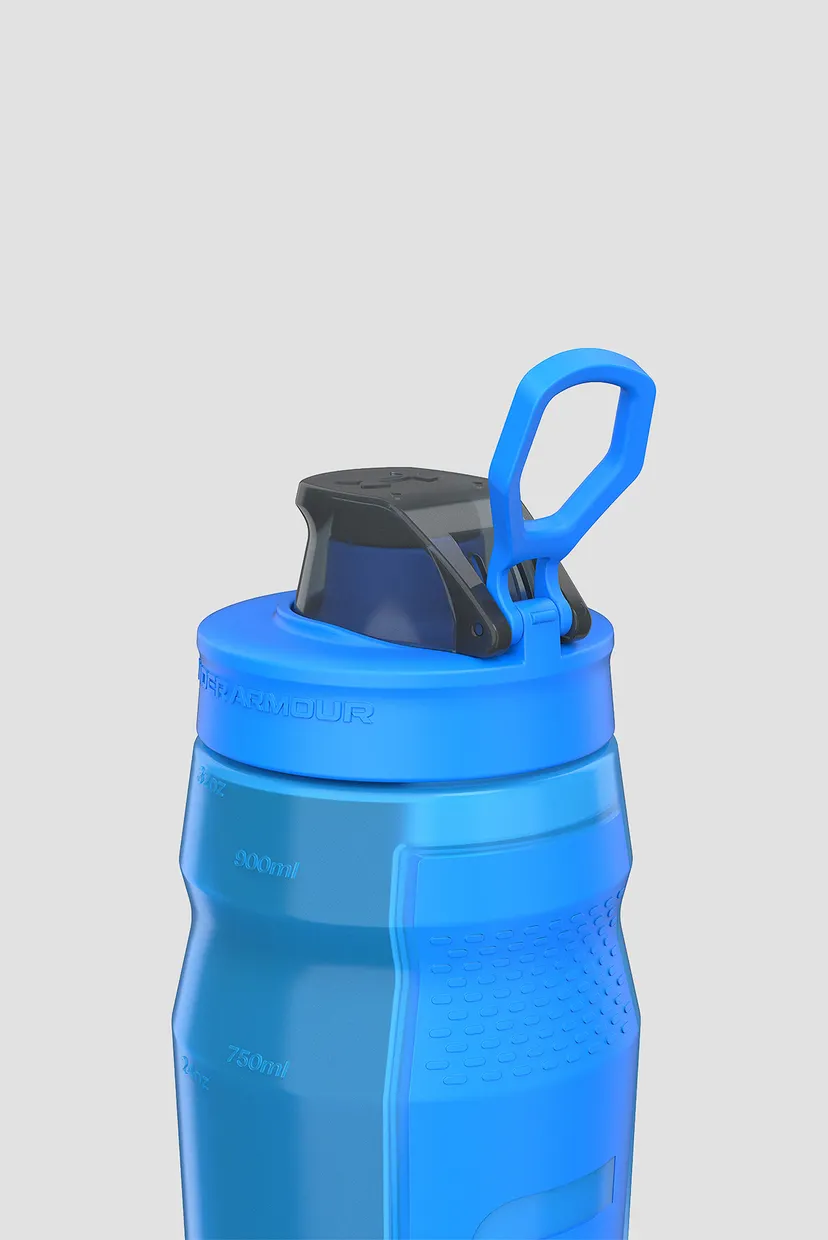 Блакитна пляшка для води UA 32oz Playmaker Squeeze Electric Blue 950ML 4