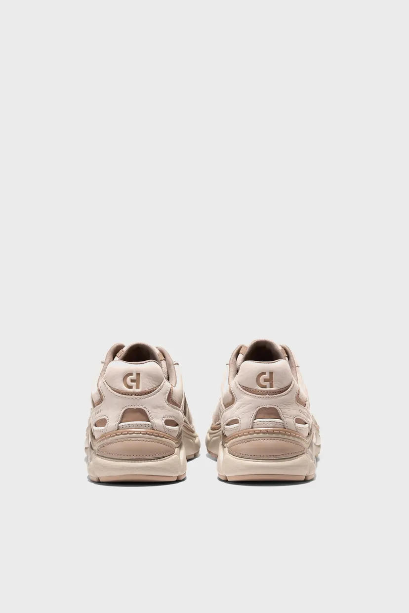 Мужские бежевые кожаные кроссовки GrandPrø Millenia Sneaker 4