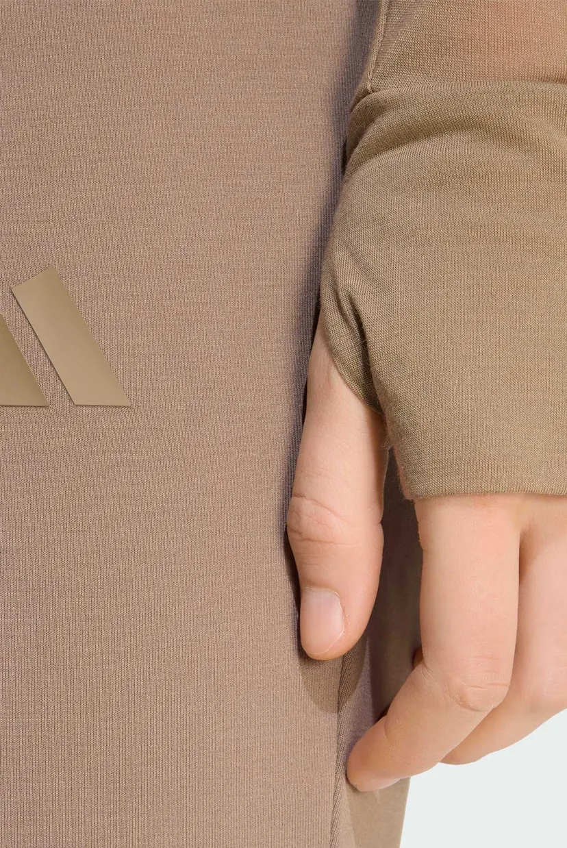 Жіночі бежеві спортивні штани ALL SZN Soft Lux Flared 4