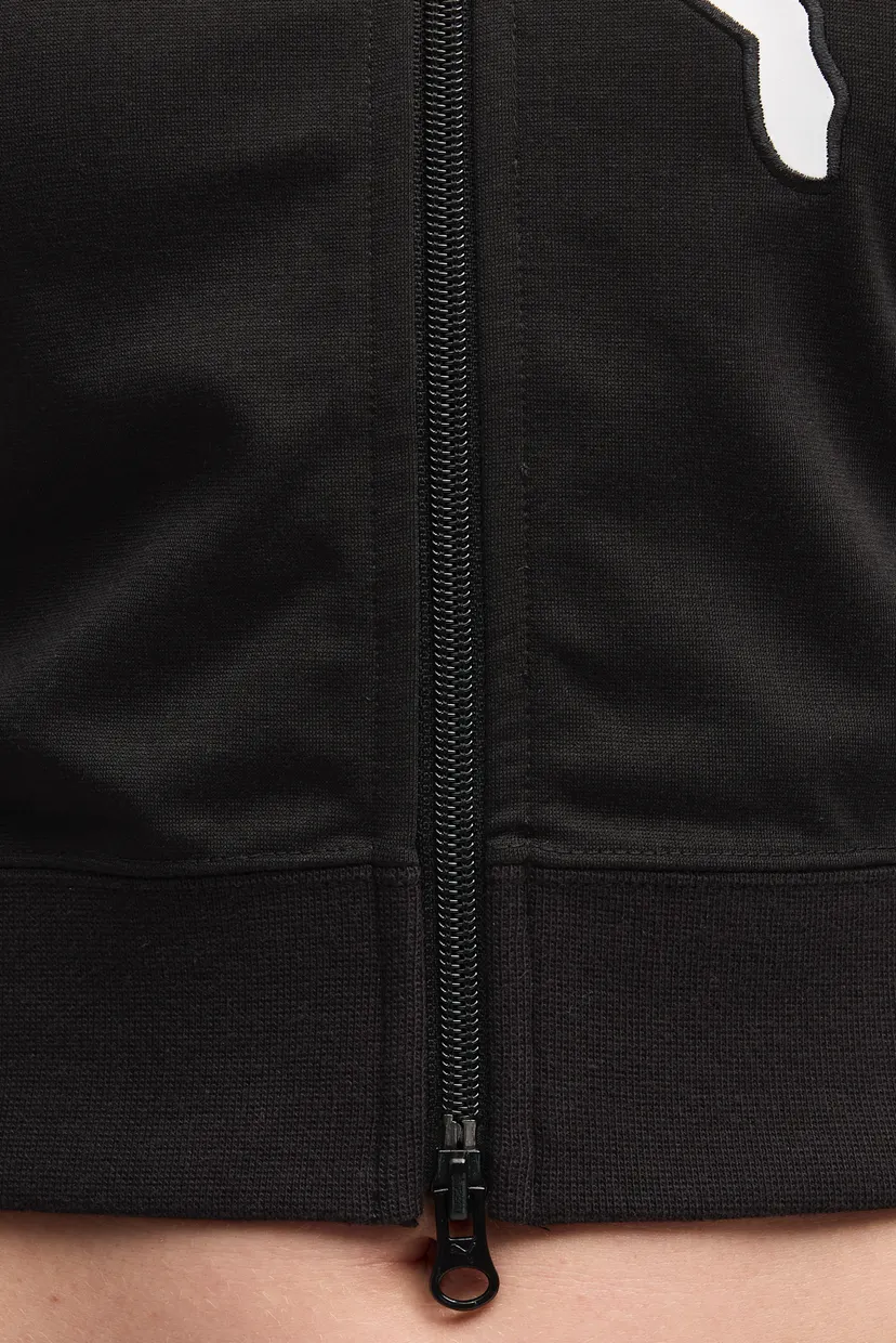 Жіноча чорна спортивна кофта FUTURE.PUMA.ARCHIVE T7 Slim Cropped Track Jacket Women 7