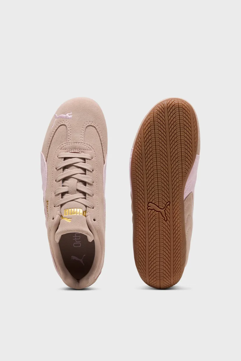 Дитячі пудрові замшеві кросівки Speedcat Sneakers Youth 4