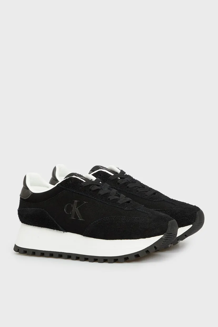 Женские черные замшевые кроссовки RUNNER LACEUP ML SUEDE 3