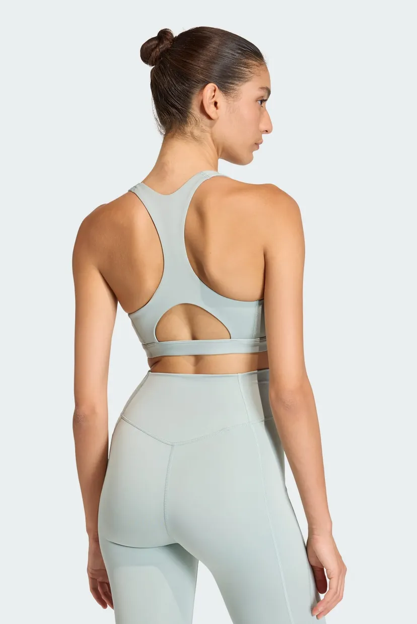 Женский мятный топ  Optime Essentials Workout Medium Support 3