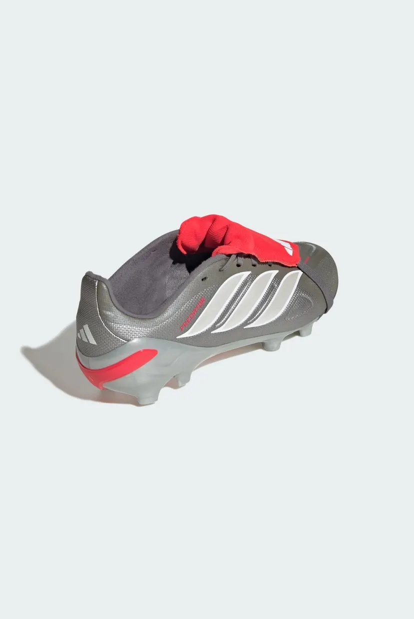Серые детские бутсы PREDATOR LEAGUE Fold-Over Tongue Firm Ground Football Kids 5