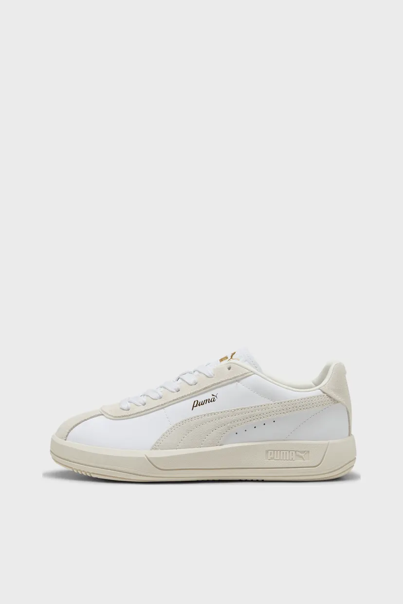 Жіночі білі шкіряні снікерси PUMA Club Klassika Sneakers Women 3