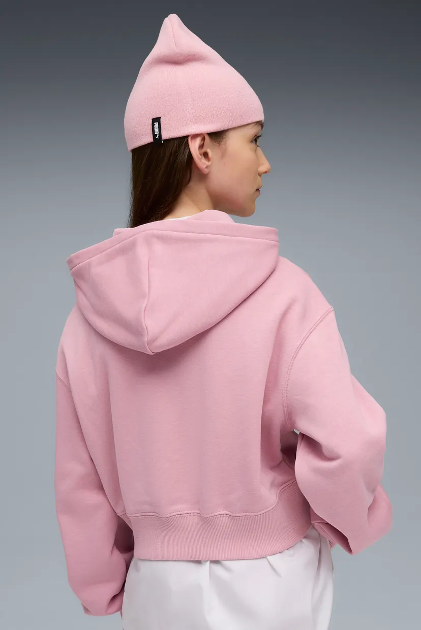 Дитяче пудрове худі WARDROBE ESS Short Length Hoodie Youth 3