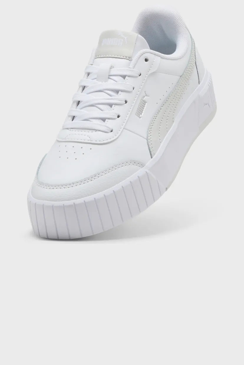 Женские белые кожаные сникерсы  Carina Mia Sneakers Women 5