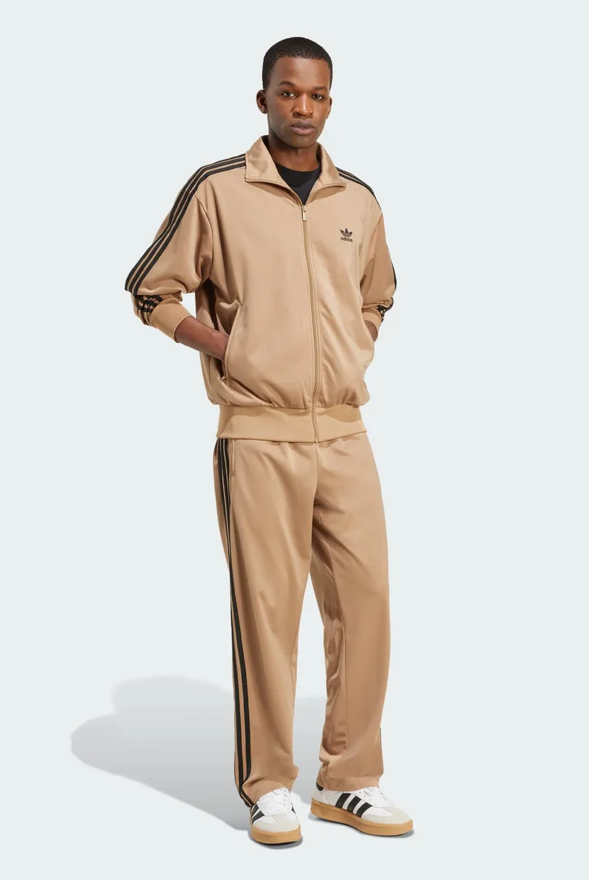 adidas トレーニングジャージ アイボリー/ブラウン Чоловічі коричневі спортивні штани коричневі Adicolor Classics