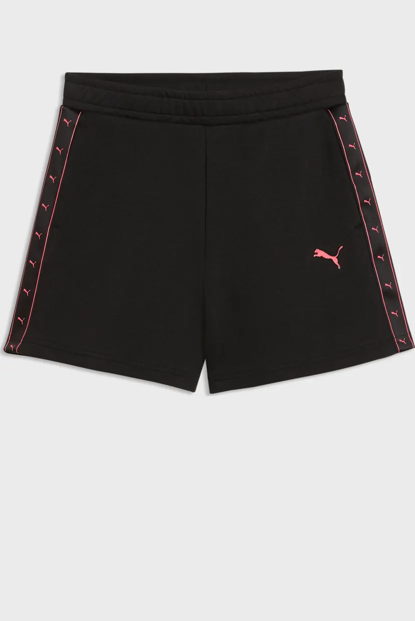Детские черные шорты Essentials Tape High-Waist Shorts Youth 4