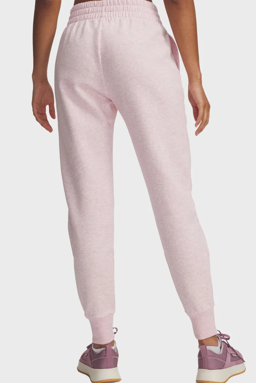 Женские розовые спортивные брюки UA Rival Fleece Jogger 3