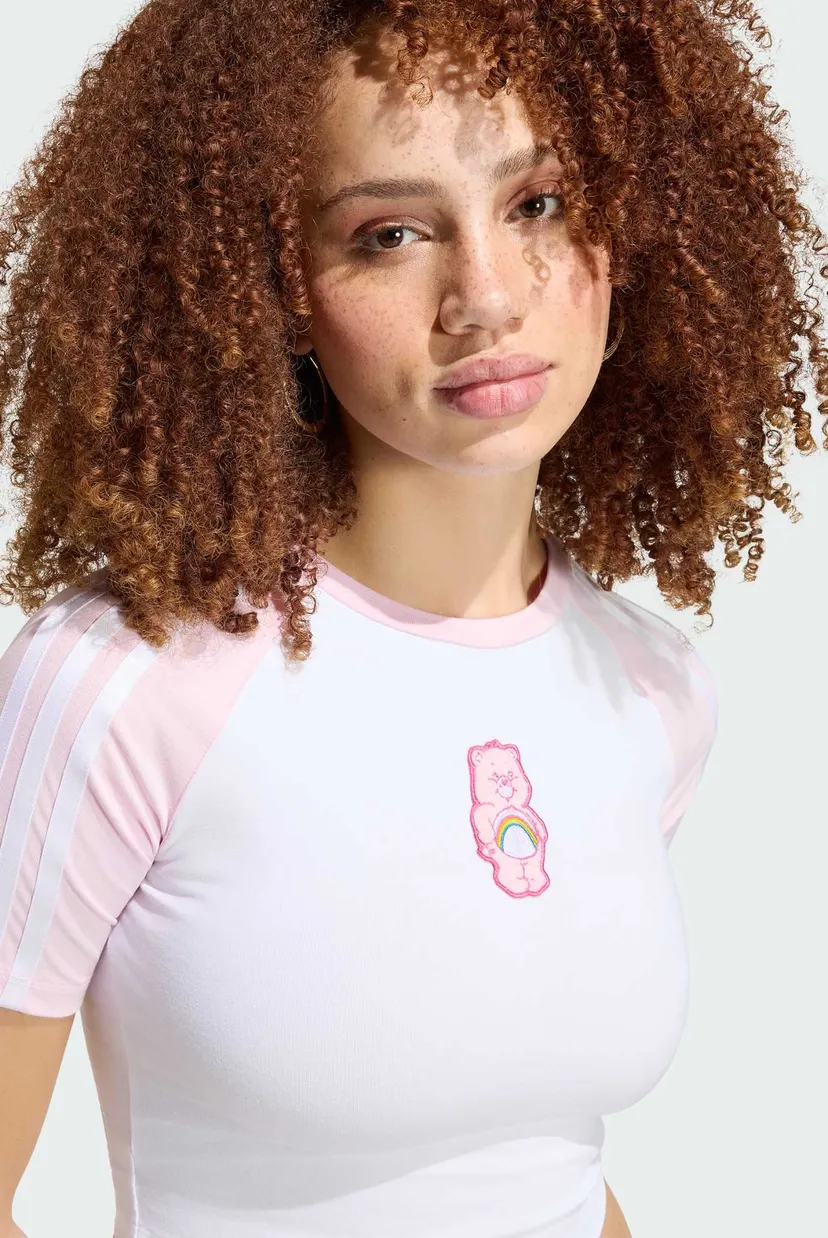 Жіноча біла футболка adidas CARE BEARS BABY 4