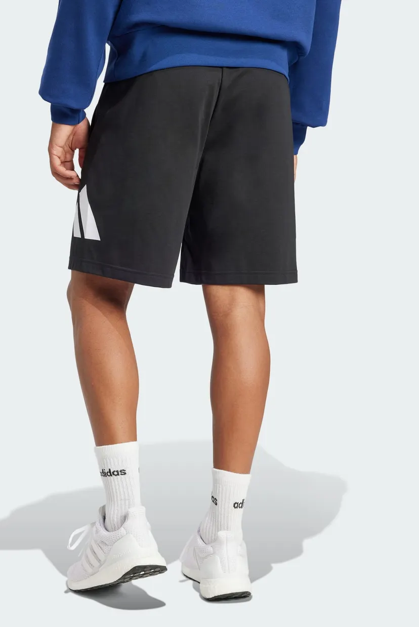 Мужские черные шорты Essentials Big Logo Single Jersey 3