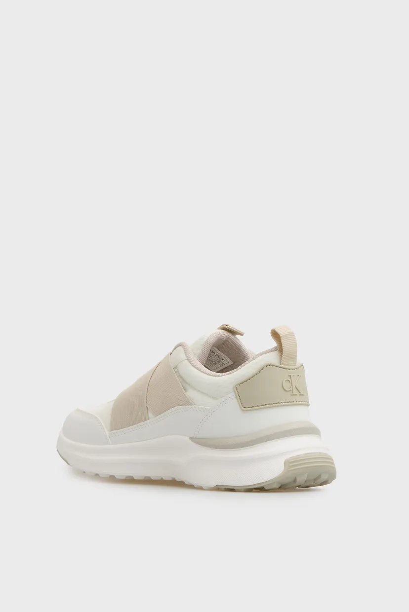 Дитячі білі сліпони LOW CUT VELCRO 5