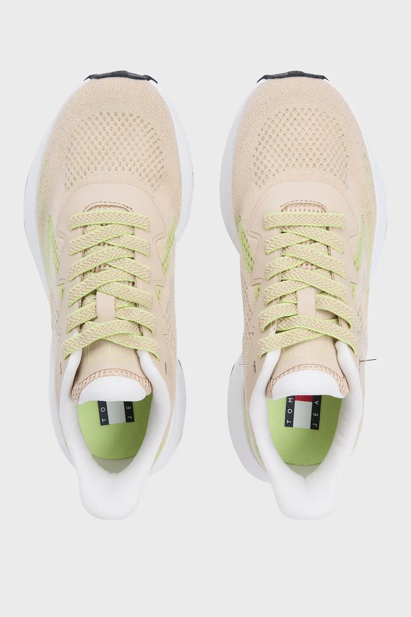 Жіночі бежеві кросівки SPORTY KNIT RUNNER 4