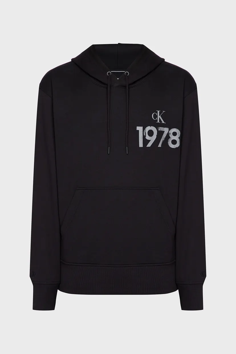 Чоловіче чорне худі VARSITY 1978 5