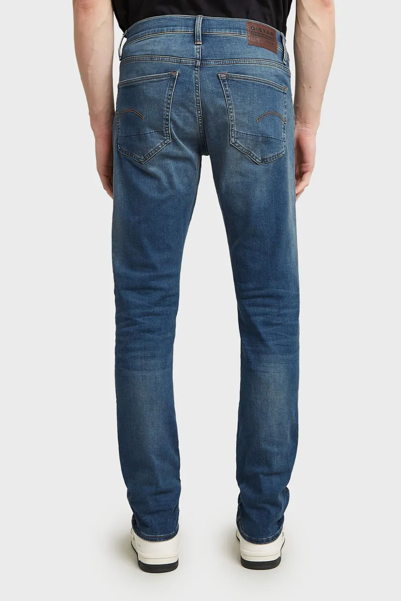 Мужские синие джинсы 3301 Slim 4