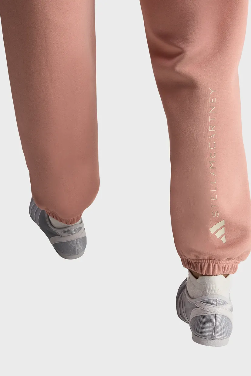 Женские пудровые спортивные брюки adidas by Stella McCartney Loose Sweat 5