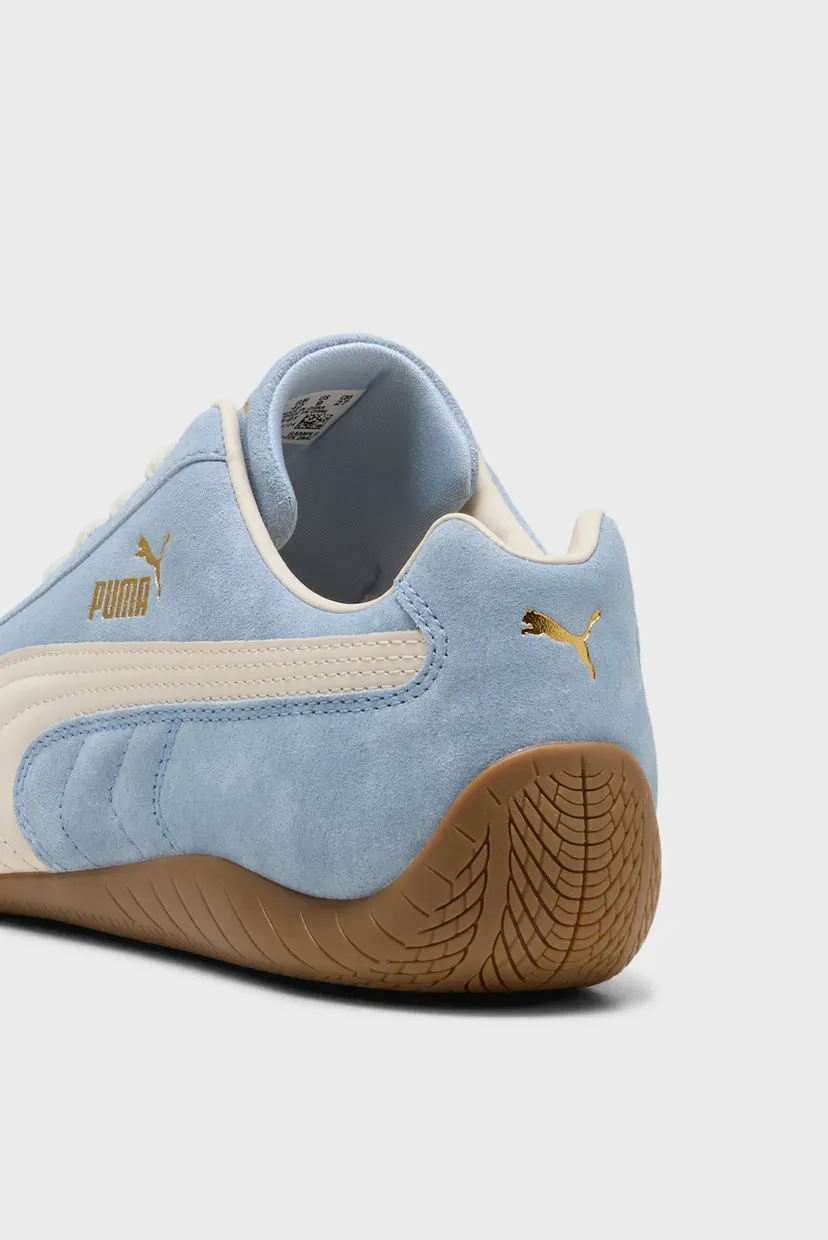 Голубые кожаные кроссовки Speedcat Faded Sneakers Unisex 7