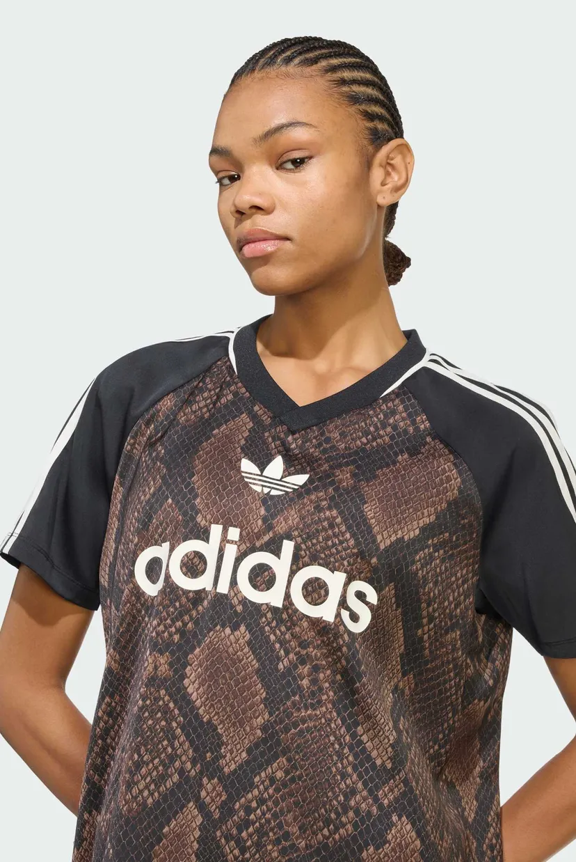 Жіноча футболка з візерунком SNAKE PRINT SATIN 4