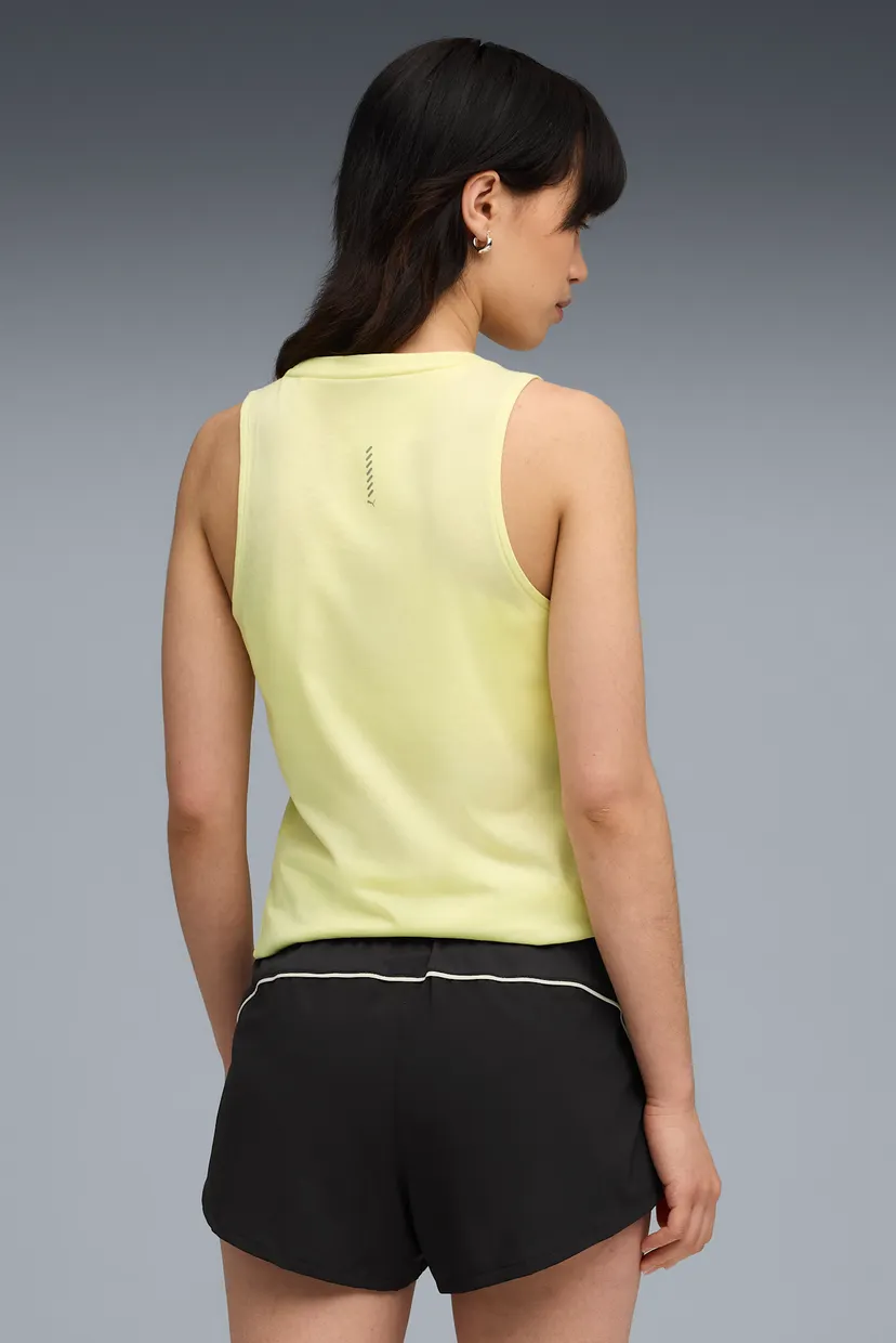Жіноча жовта майка RUN VELOCITY TANK Triblend Women 4