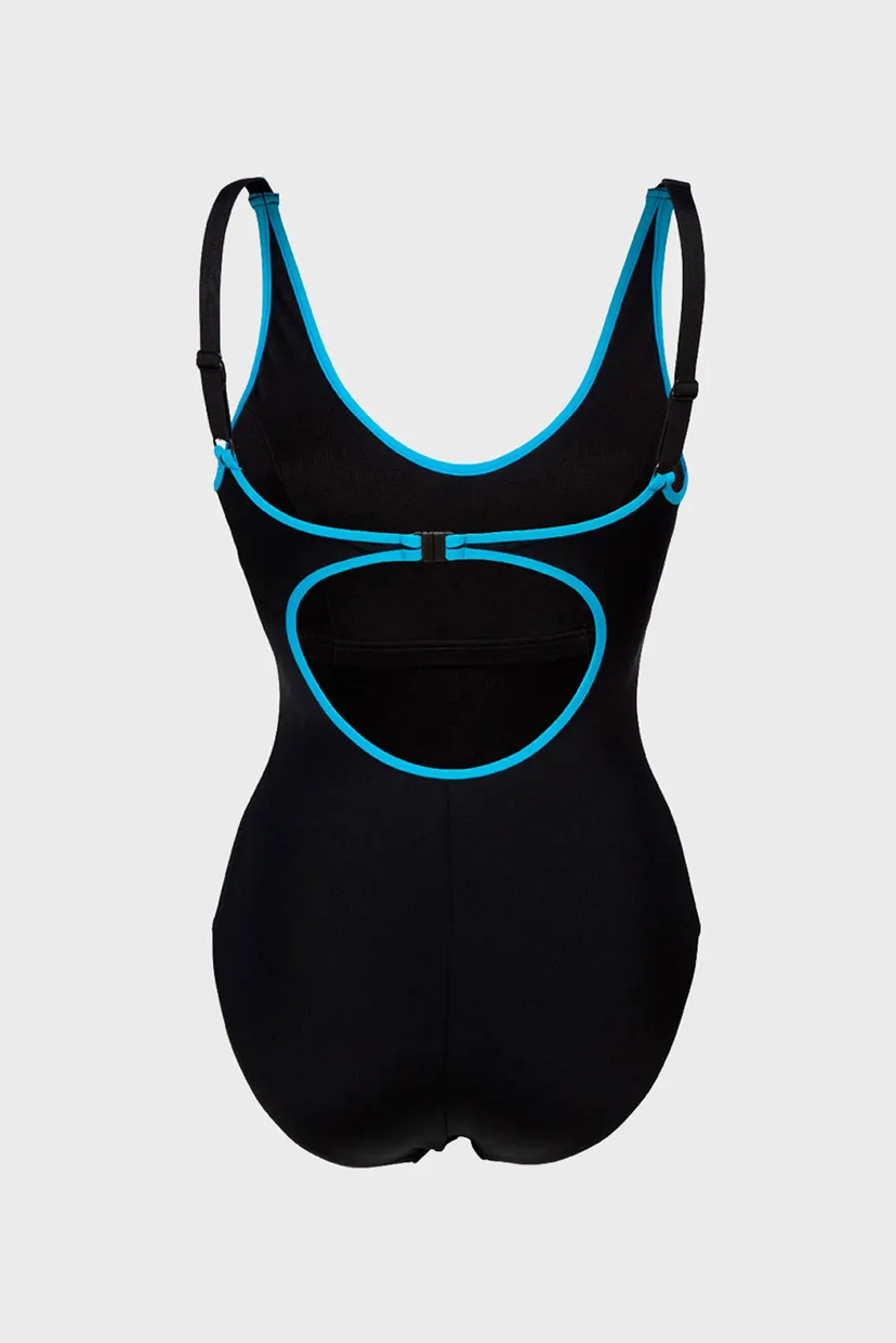Женский черный купальник TANIA CLIP BACK SWIMSUIT ONE P 7