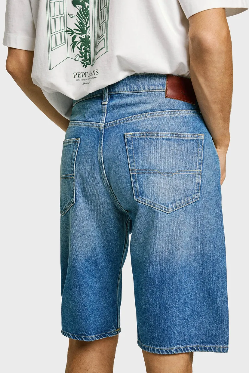 Мужские синие джинсовые шорты RELAXED SHORT CALLEN 5