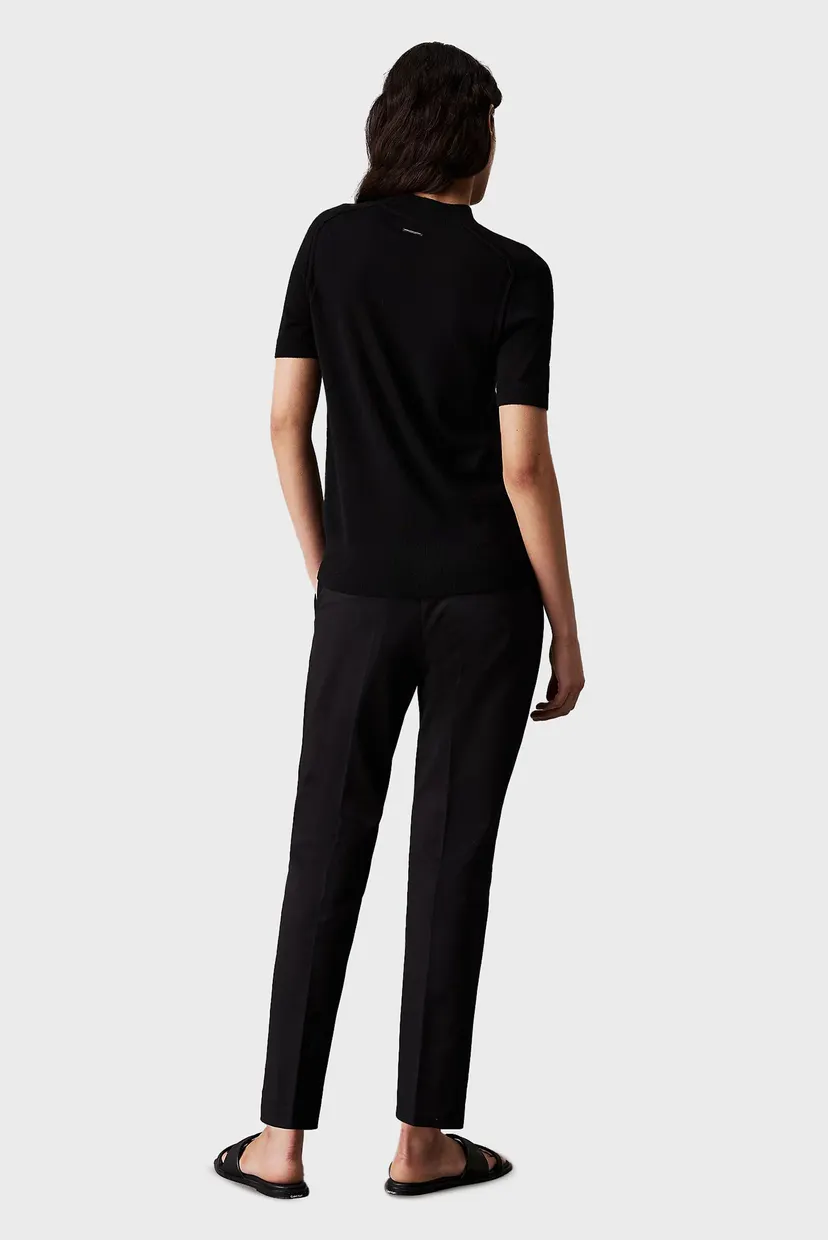 Жіночі чорні брюки COTTON STRETCH SLIM 3