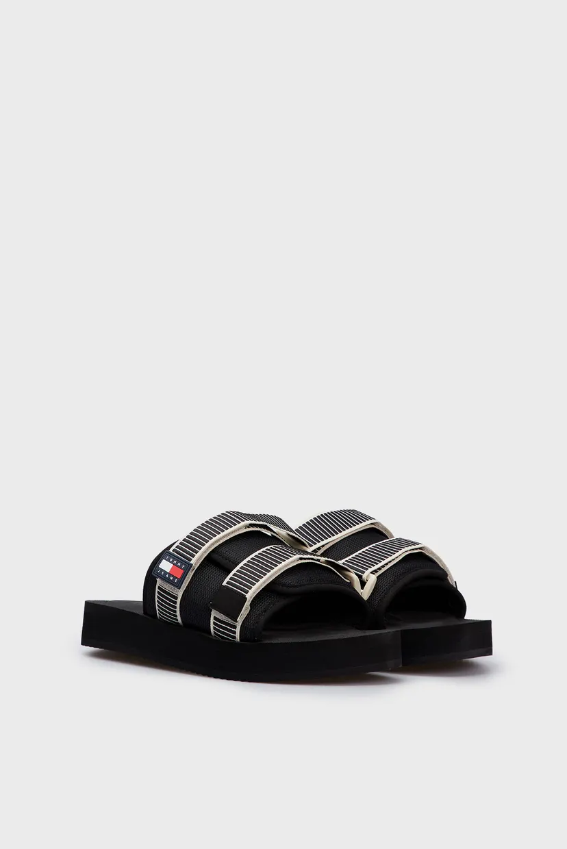 Мужские черные слайдеры TJM SANDAL CASUAL 3