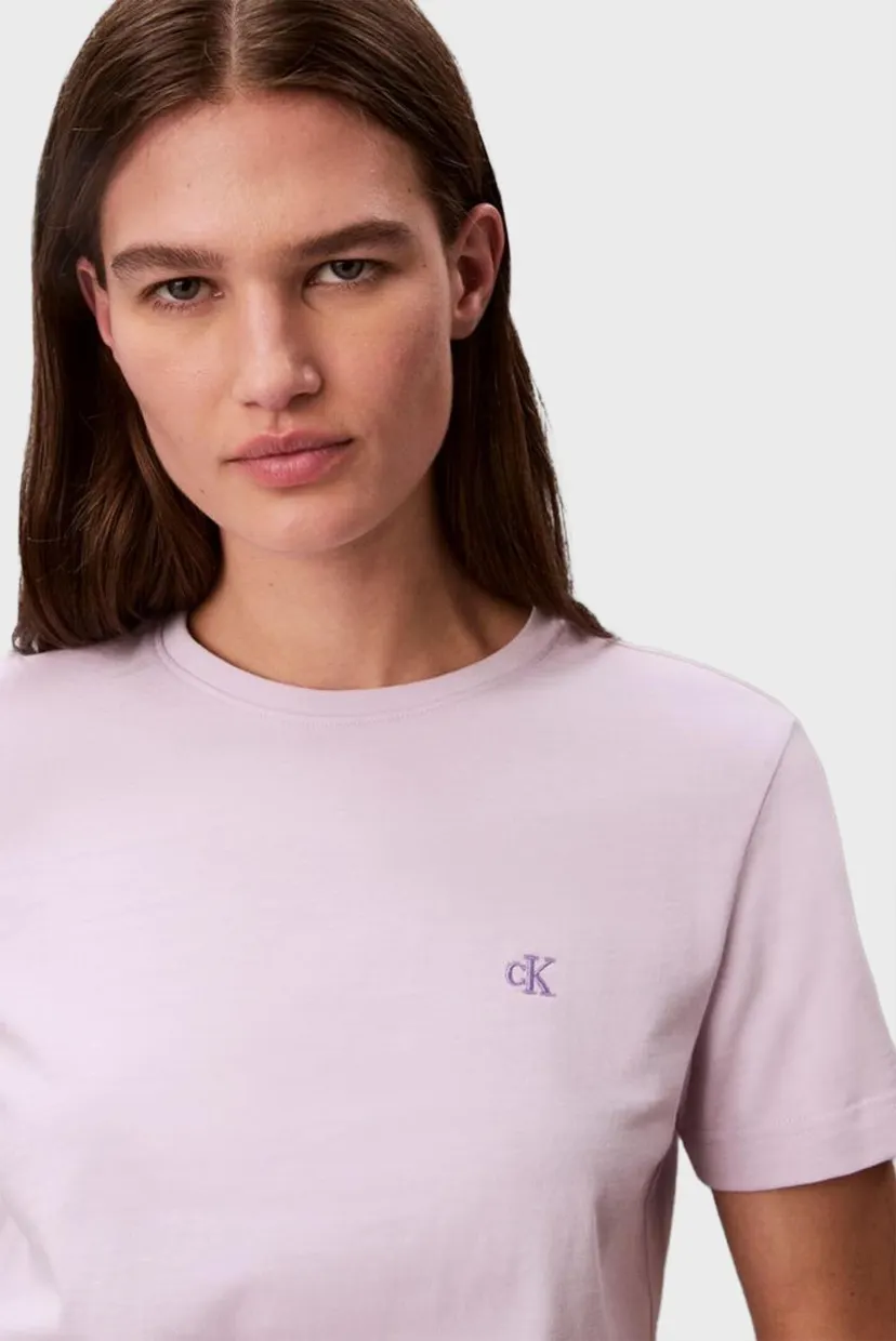 Женская сиреневая футболка MONOGRAM 5
