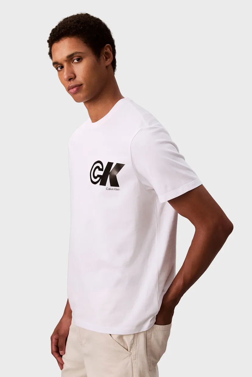 Чоловіча біла футболка SS 20S CK SPORT 3