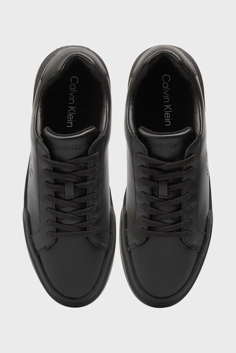 Мужские черные кожаные сникерсы CHUNKY CUPSOLE 4