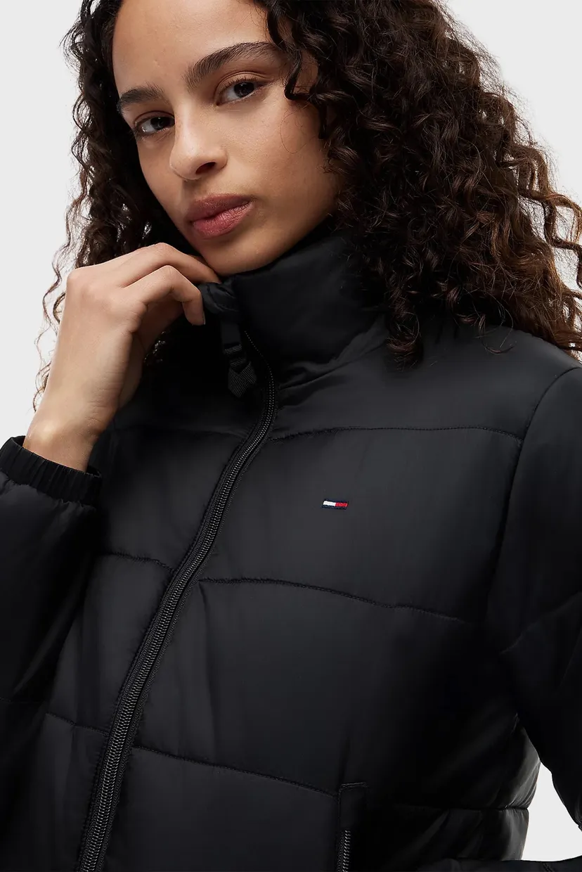 Жіноча чорна куртка REG PADDED JACKET 4