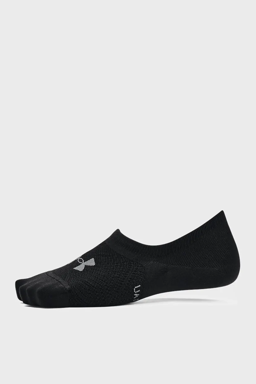 Женские черные носки (3 пары) UA Breathe Lite Ultra Low 3p 4