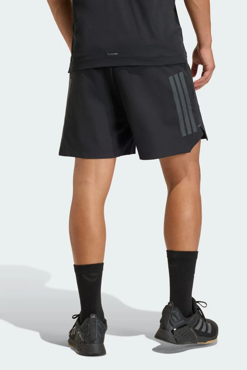 Мужские черные шорты D4T POWER 3 STRIPES 3