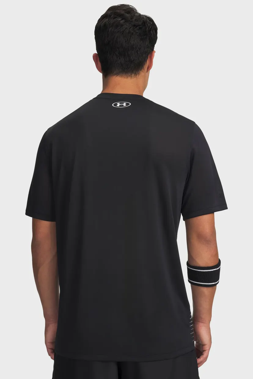 Мужская черная футболка UA Tech Play Short Sleeve 3