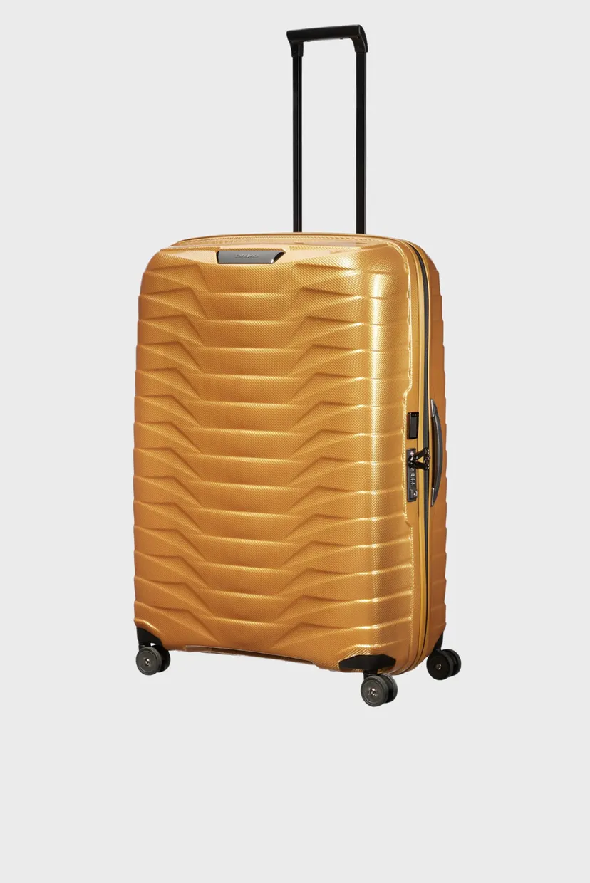 Золотистый чемодан 81 см PROXIS GOLDEN YELLOW 6