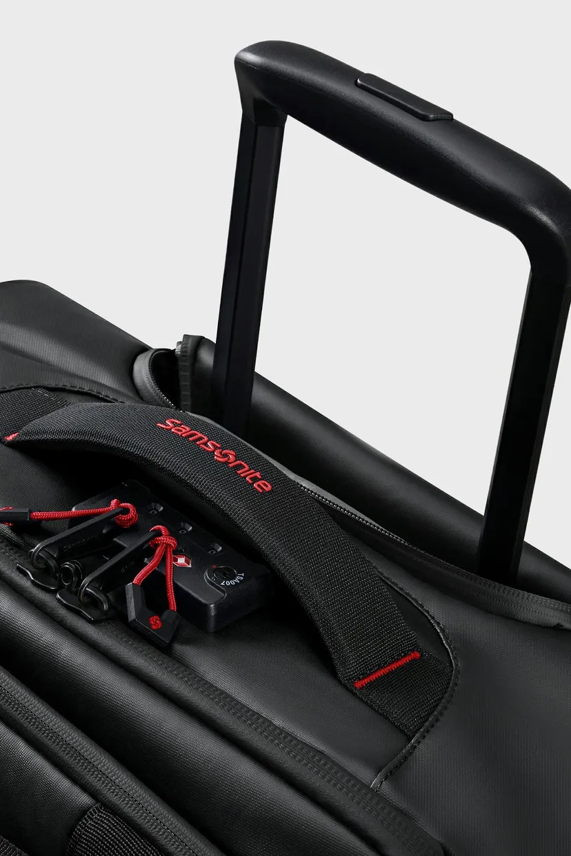 Чоловіча чорна валіза 55 см ECODIVER BLACK 5